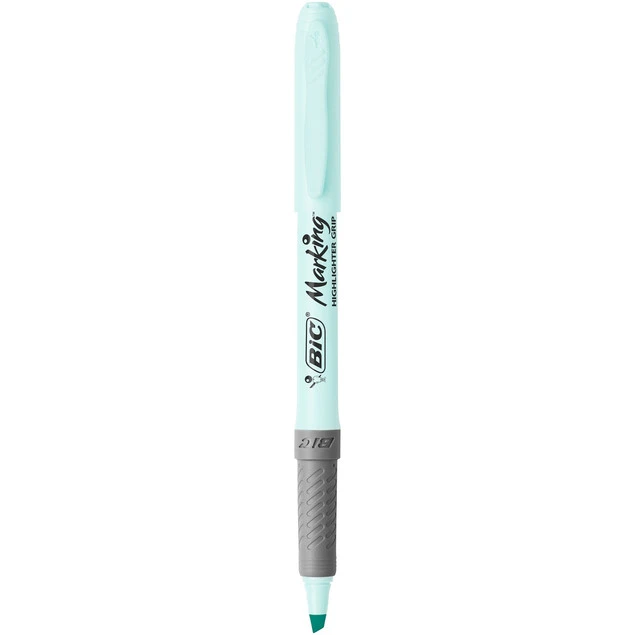 BIC Highlighter Grip ścięta końcówka