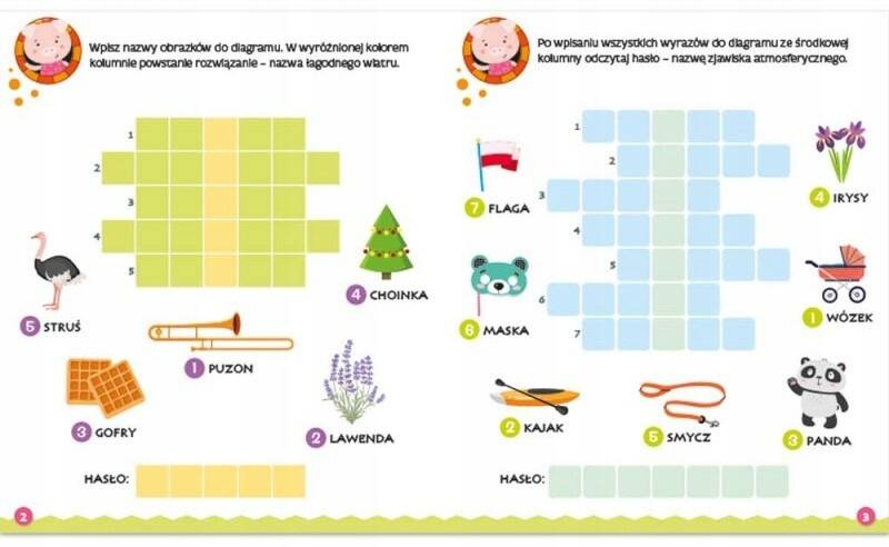 Krzyżówki Obrazkowe Dla Dzieci Ze Świnką 6+ Aksjomat 4003_2