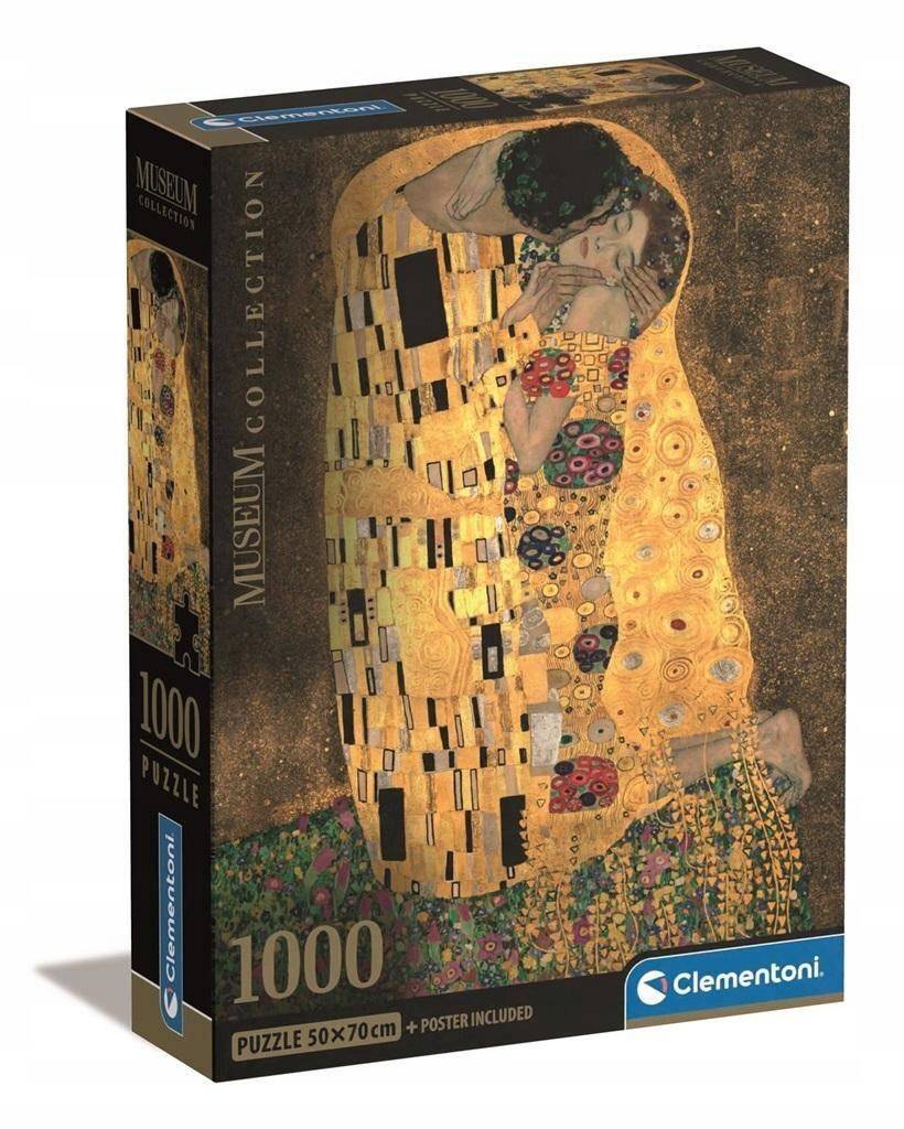 Puzzle 1000 Układanka Klimt THE KISS Pocałunek Obraz Art 12+ Clementoni_2