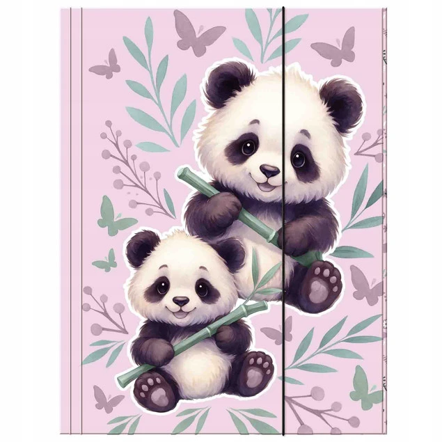 Teczka z gumką A4 Panda Derform