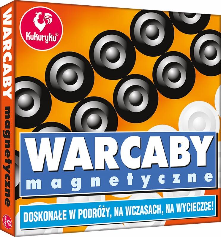 Gra Warcaby Magnetyczne Podręczny Format 5+ Kukuryku_1