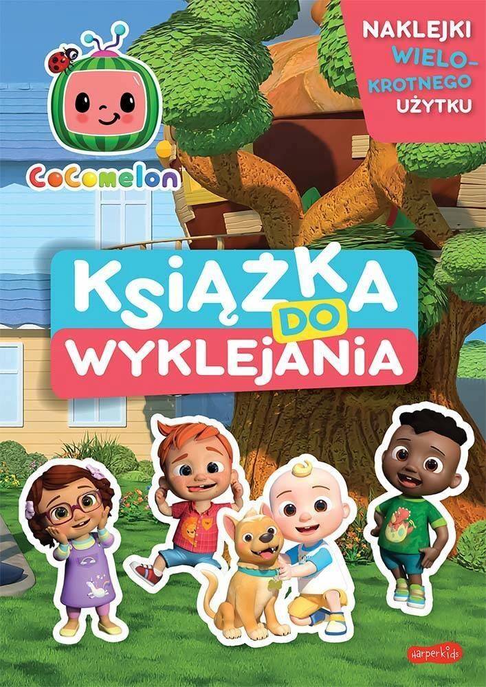 Cocomelon Książka Do Wyklejania 3+ HarperKids_1