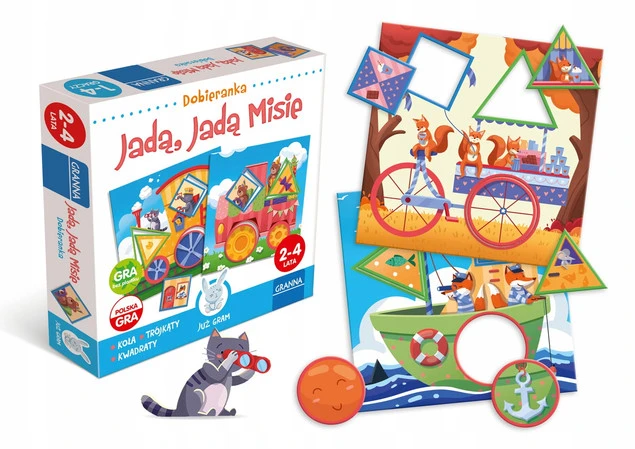 GRA JADĄ, JADĄ MISIE DOBIERANKA 2+ GRANNA_3