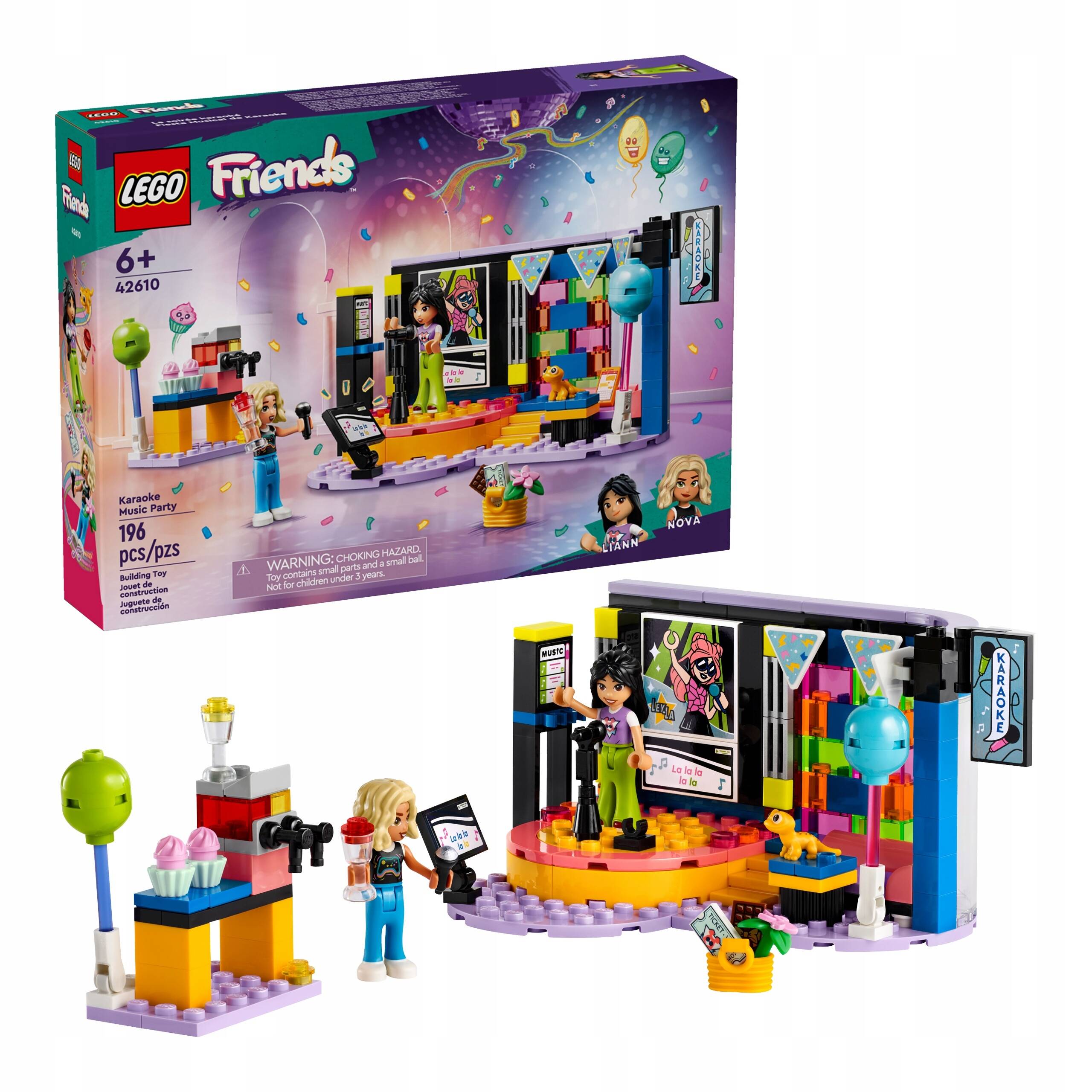 LEGO Friends Impreza Z Karaoke 196el. 6+ 42610_1