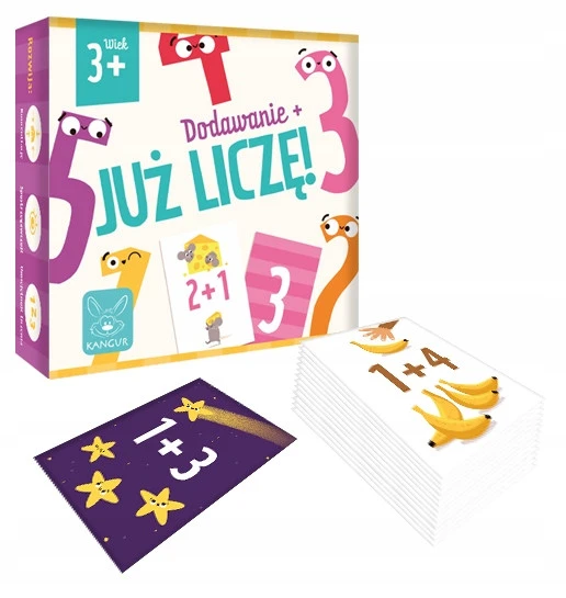 Już liczę 3+ Kangur – karty i zadania