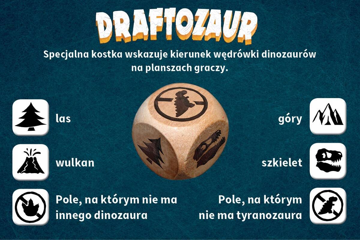 Draftozaur Rodzinna Gra Planszowa O Dinozaurach 8+ Nasza Księgarnia_4