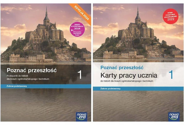 POZNAĆ PRZESZŁOŚĆ 1 LO PODRĘCZNIK + Karty Pracy PODSTAWOWY Nowa Era 2024_1