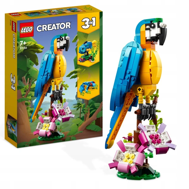 LEGO Creator 31136 Egzotyczna papuga