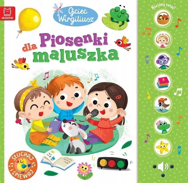Książeczka Ojciec Wirgiliusz otwarta
