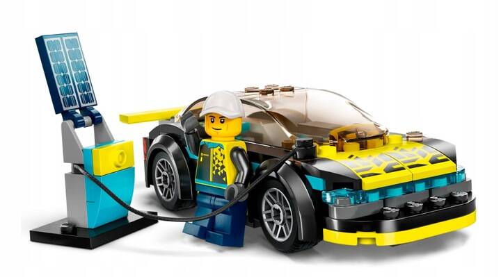 LEGO City Elektryczny Samochód Sportowy 95el. 5+ 60383_2