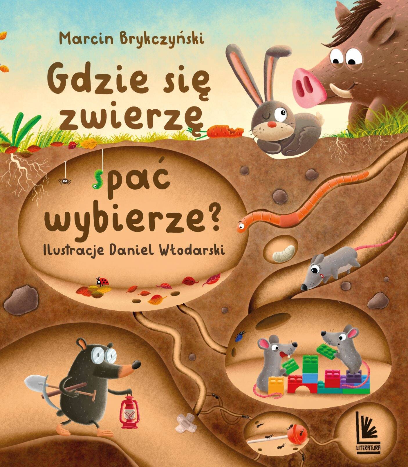 Gdzie Się Zwierzę Spać Wybierze? Marcin Brykczyński 3+ Literatura_1