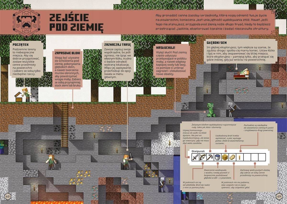 Minecraft Podręcznik Odkrywcy 8+ HarperKids_2