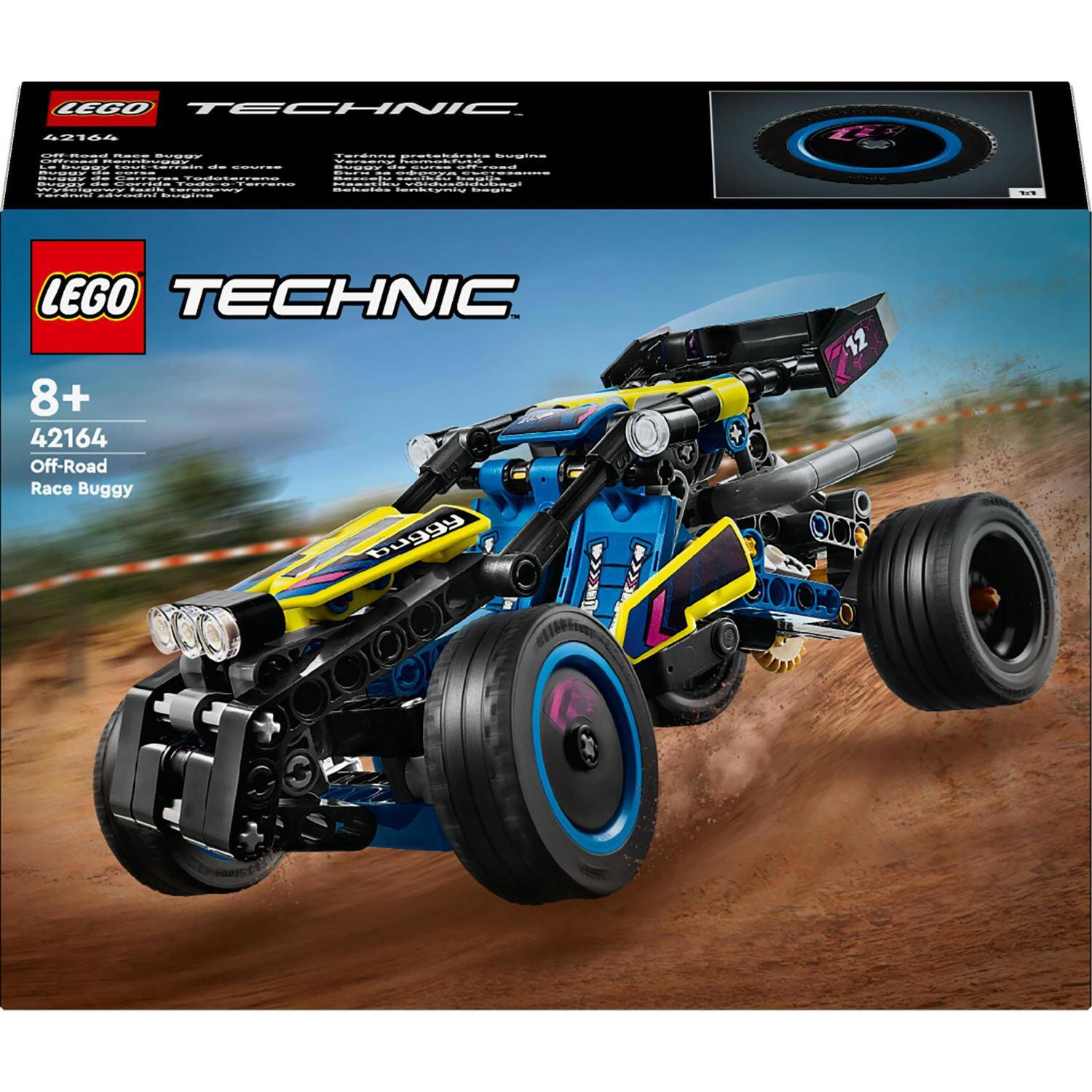 LEGO Technic Wyścigowy Łazik Terenowy 219 el. 8+ 42164_12