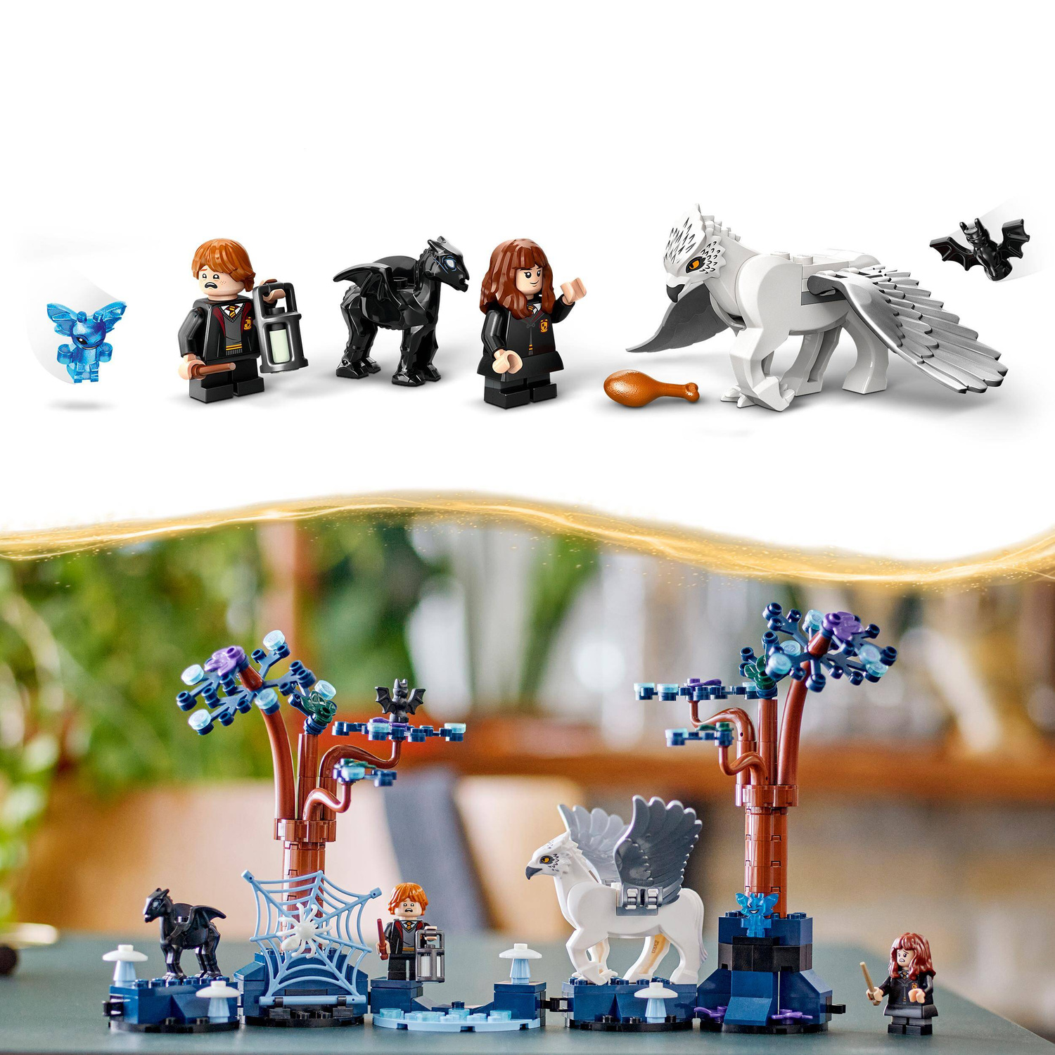 LEGO Harry Potter Zakazany Las Magiczne Stworzenia 172el. 8+ 76432_6