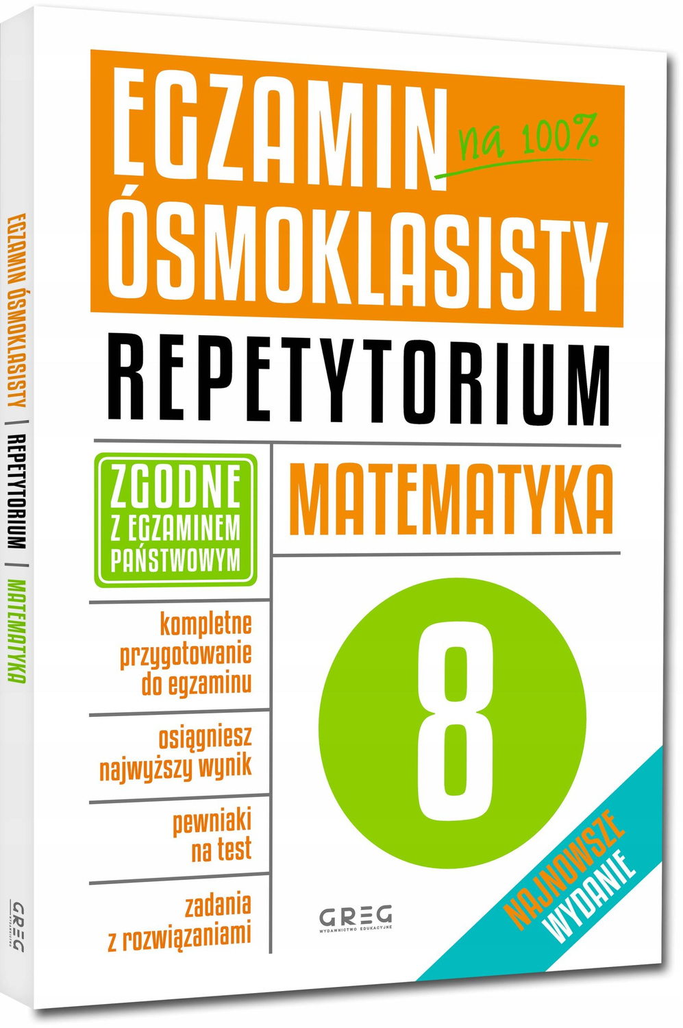 Repetytorium Matematyka Egzamin Ósmoklasisty 2024 Greg_1