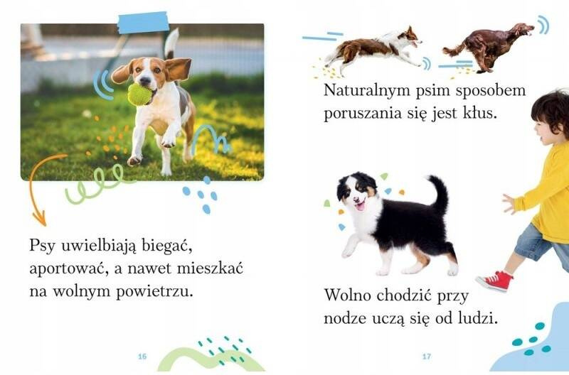 Wyrazy Zdania Do Nauki Czytania Psy Dzikie Domowe Przyroda 4+ Aksjomat 3166_2