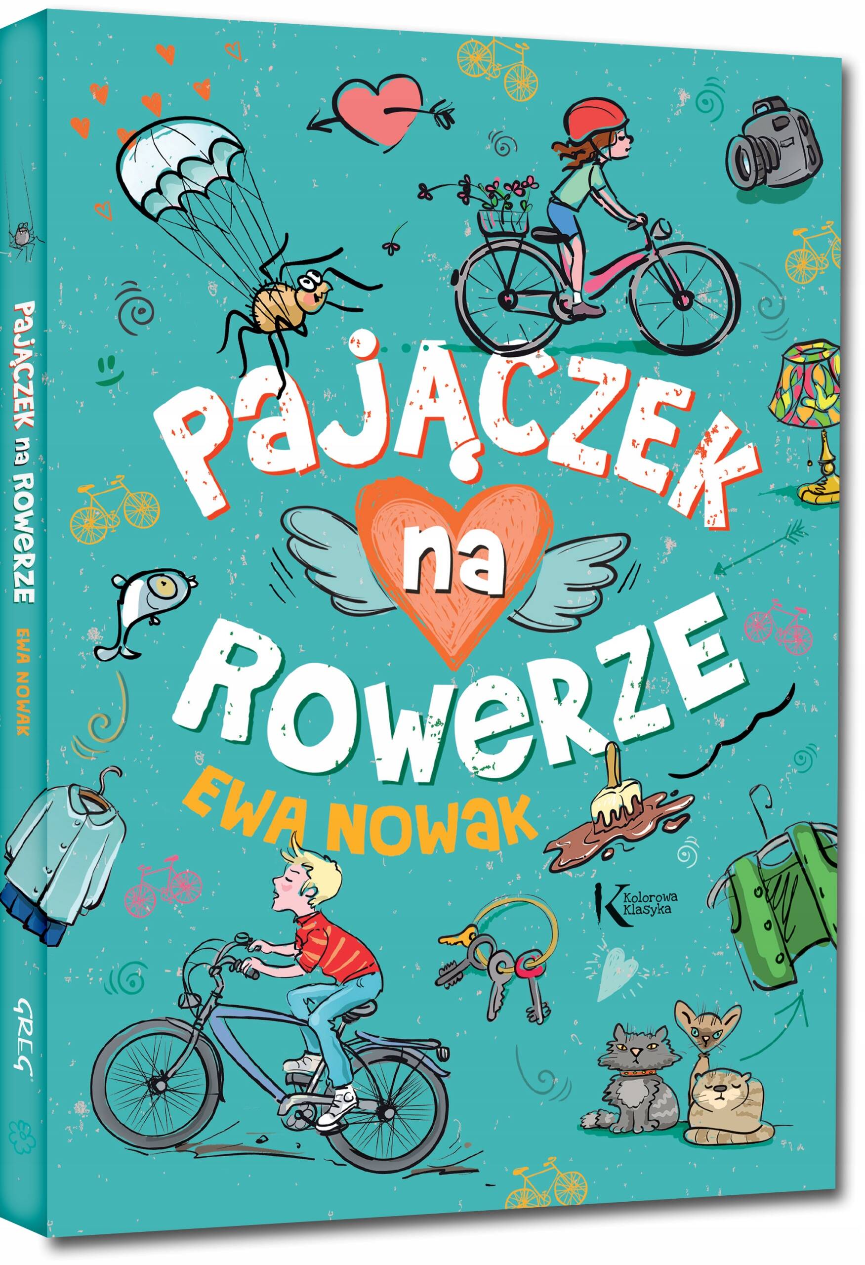 Pajączek Na Rowerze Kolorowa Klasyka Ewa Nowak Greg (BR)_1