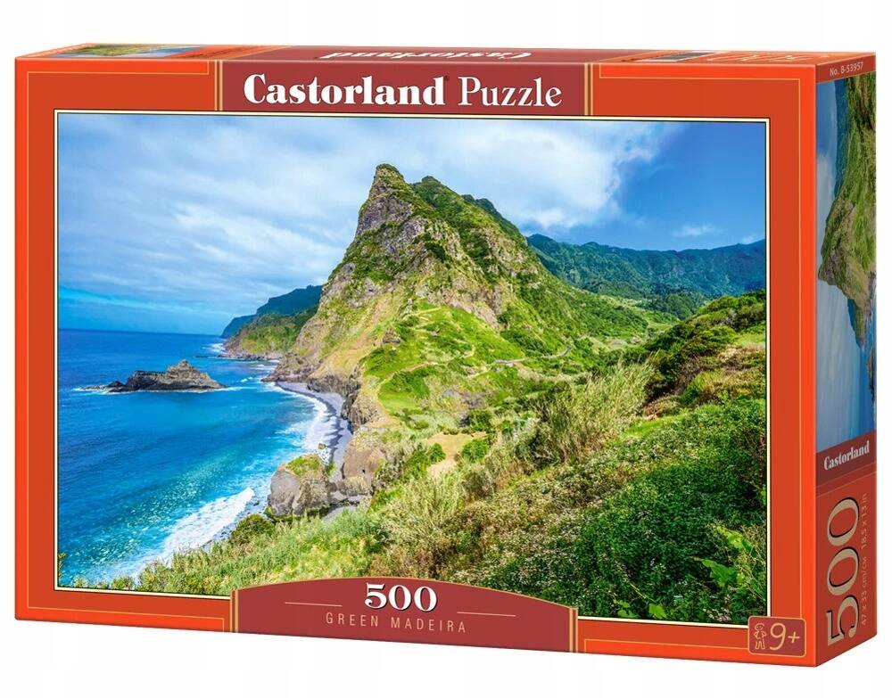 Puzzle 500 Układanka Madera Krajobraz PORTUGALIA Wyspa OCEAN 9+ Castorland_2