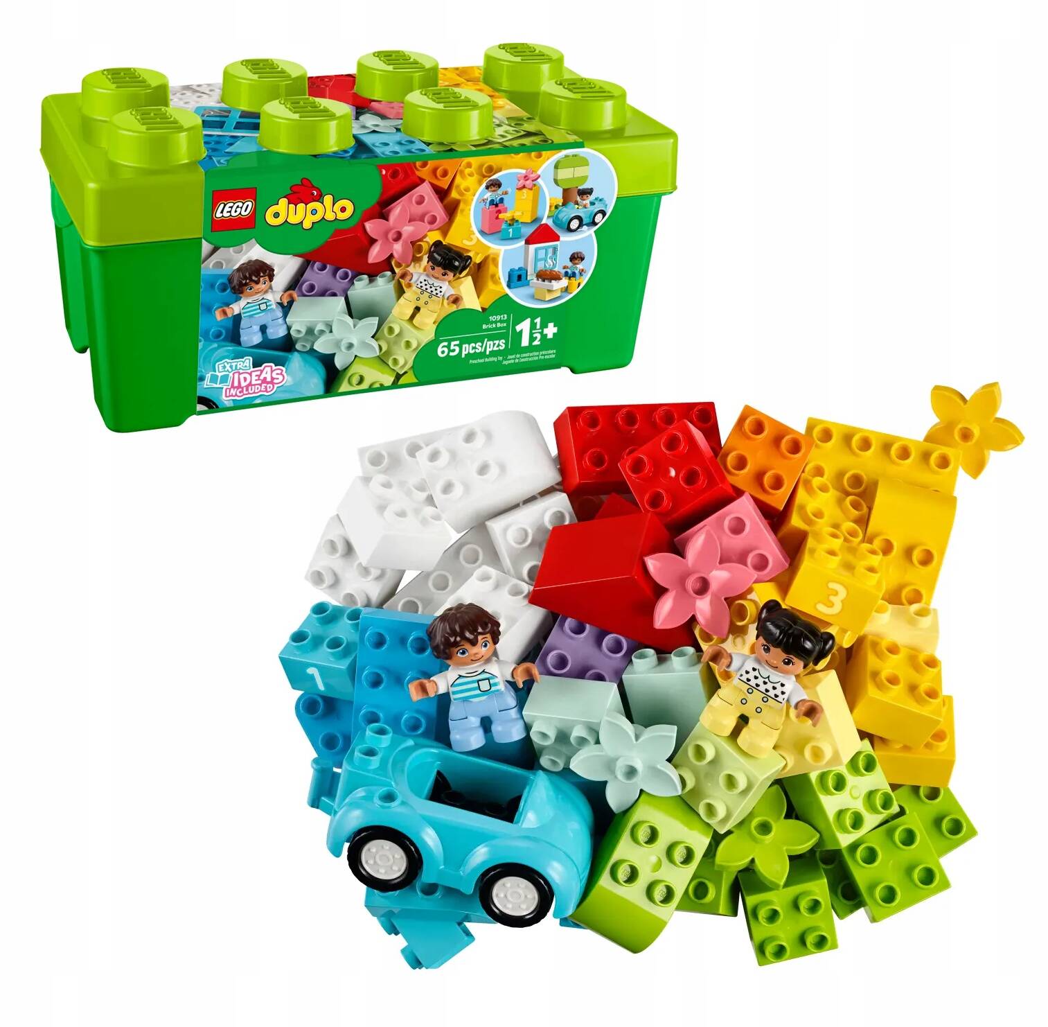 LEGO Duplo Pudełko Z Klockami 65el. 1,5+ 10913_1