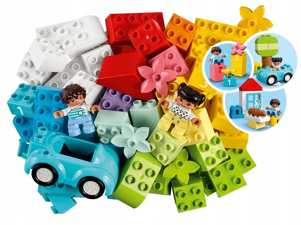 LEGO Duplo Pudełko Z Klockami 65el. 1,5+ 10913_7