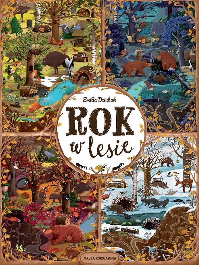 PAKIET Rok W Lesie + Rok W Lesie Robaczki 0+ Nasza Księgarnia_2