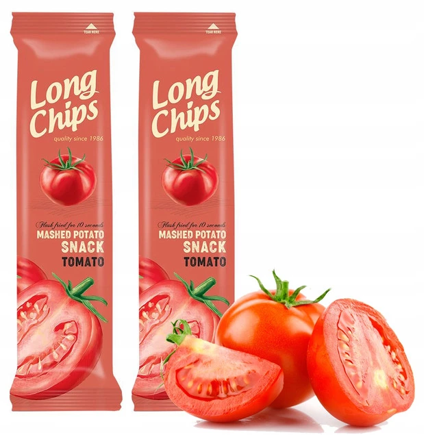 Long Chips Pomidorowe 2-pak