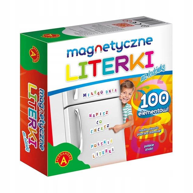 Alexander Literki Magnetyczne zawartość zestawu