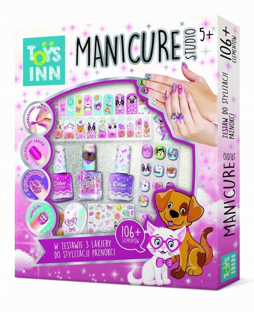 Studio Manicure Lakiery Do Paznokci Dla Dzieci PETS 106+ el. 5+ Stnux_1