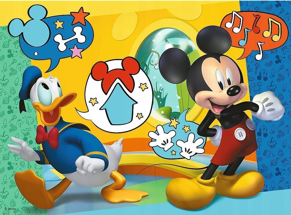 Puzzle 30 Układanka Mickey MYSZKA MIKI Kaczor Donald Disney 3+ Trefl_1