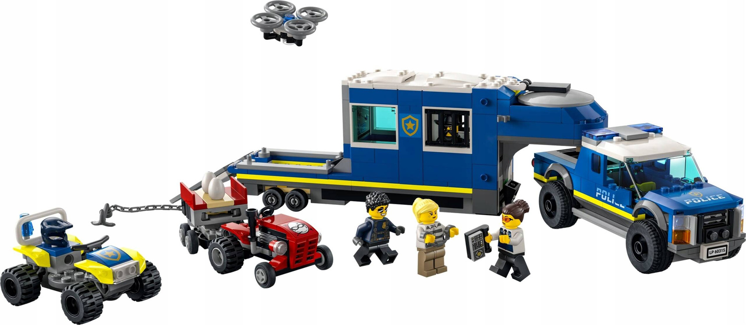 LEGO City Mobilne Centrum Dowodzenia Policji 436el. 6+ 60315_2