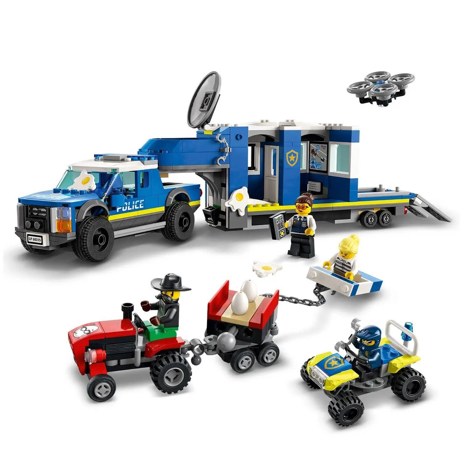 LEGO City Mobilne Centrum Dowodzenia Policji 436el. 6+ 60315_3