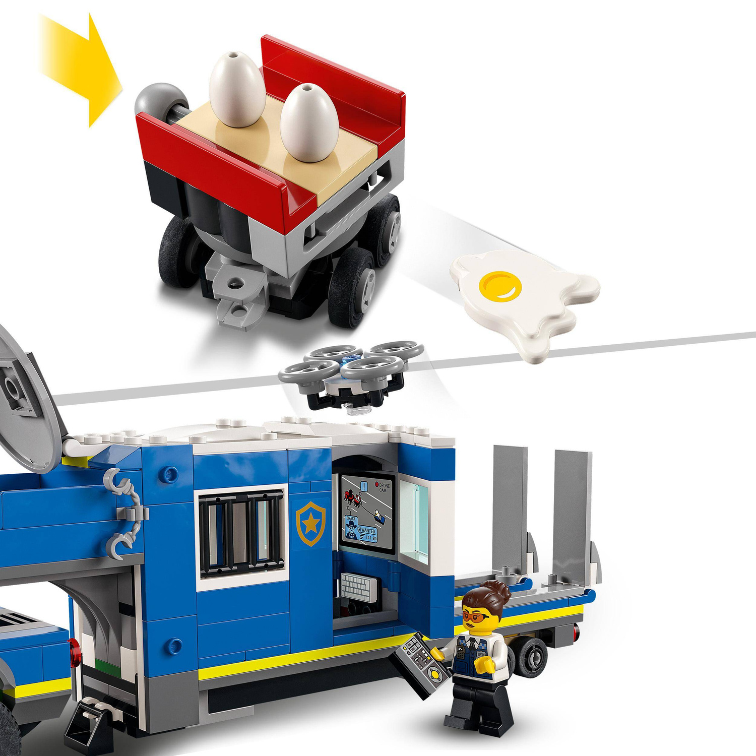 LEGO City Mobilne Centrum Dowodzenia Policji 436el. 6+ 60315_5