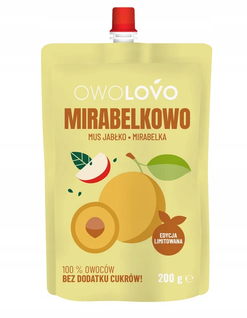 OWOLOVO Mus jabłkowo mirabelkowy - zdjęcie produktu
