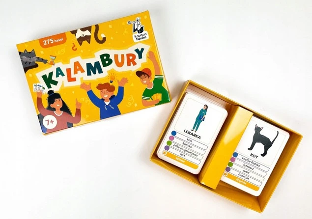 Kalambury Kapitan Nauka elementy gry