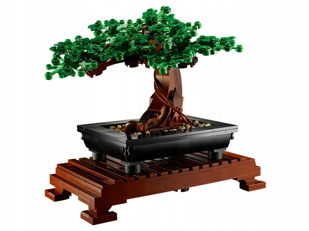 LEGO 10281 Bonsai z zielonymi liśćmi