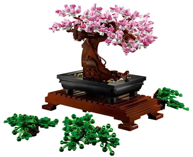 LEGO 10281 zielone liście