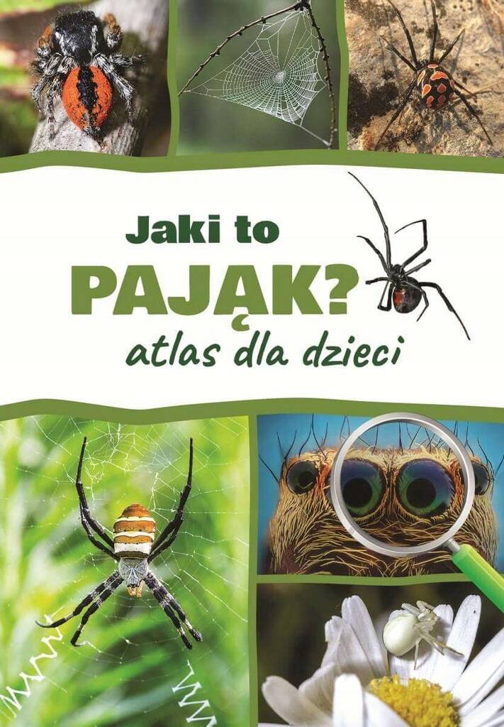 Jaki To Pająk? Atlas Dla Dzieci NAGRODY Jacek Twardowski TW SBM_1