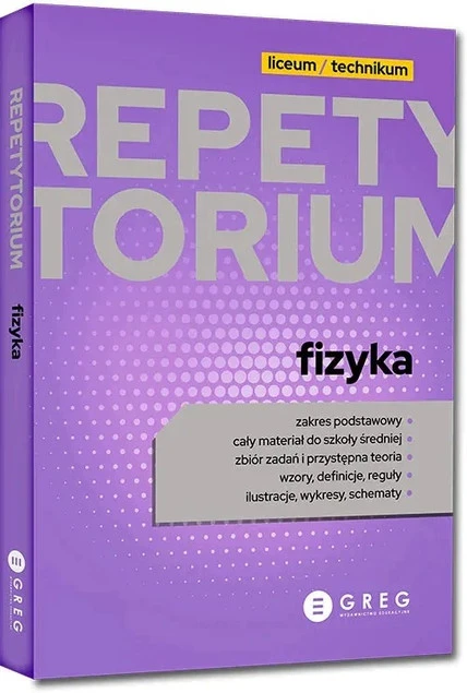 Repetytorium Fizyka liceum technikum 2027 Elżbieta Senderska matura