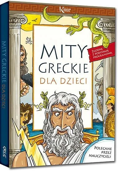 Mity Greckie Dla Dzieci Kolorowa Klasyka Lucyna Szary Greg (TW)_1