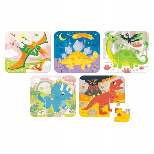 Puzzle Dinozaury CzuCzu zdjęcie produktu