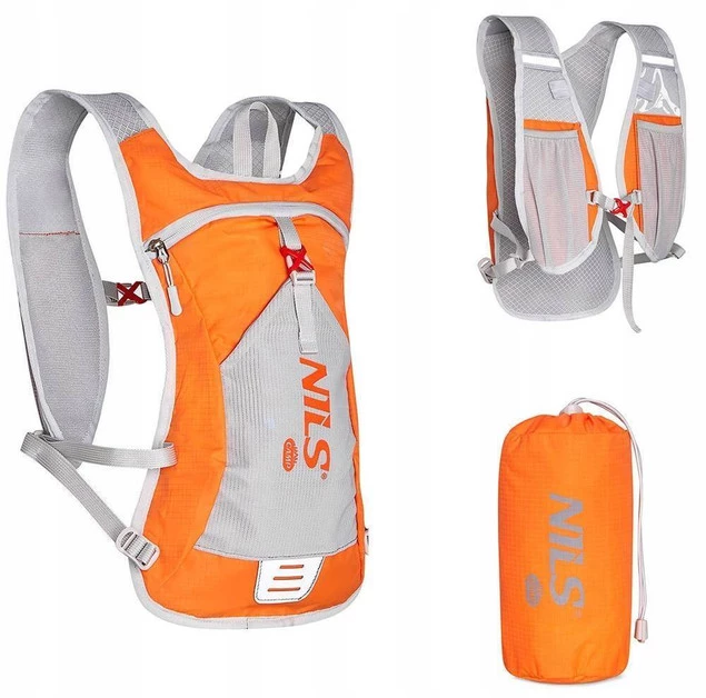 Plecak ROWEROWY Biegowy Turystyczny Sportowy Górski 10L NILS NC1708_1