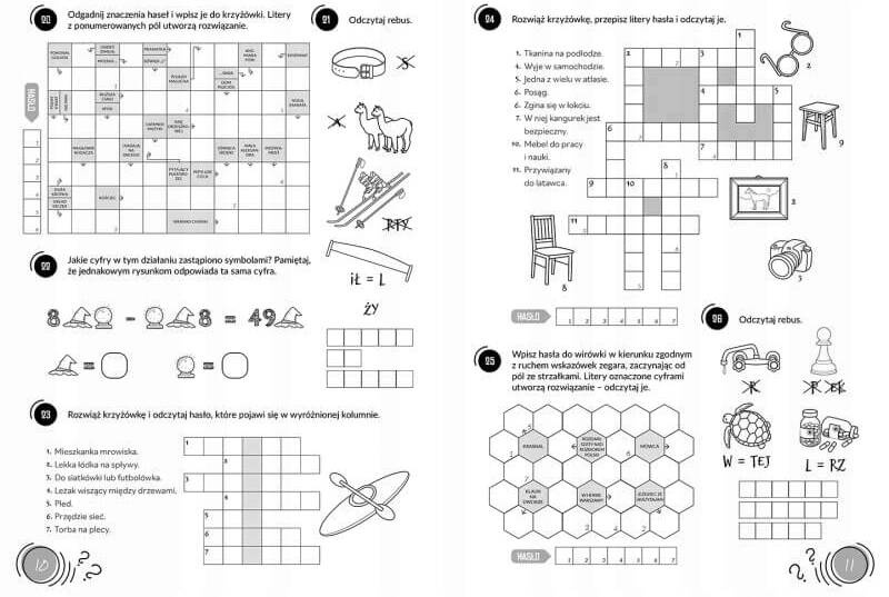 Łamigłówki Na Cały Rok 365 Krzyżówek Rebusów Labiryntów 9+ Aksjomat 4051_2