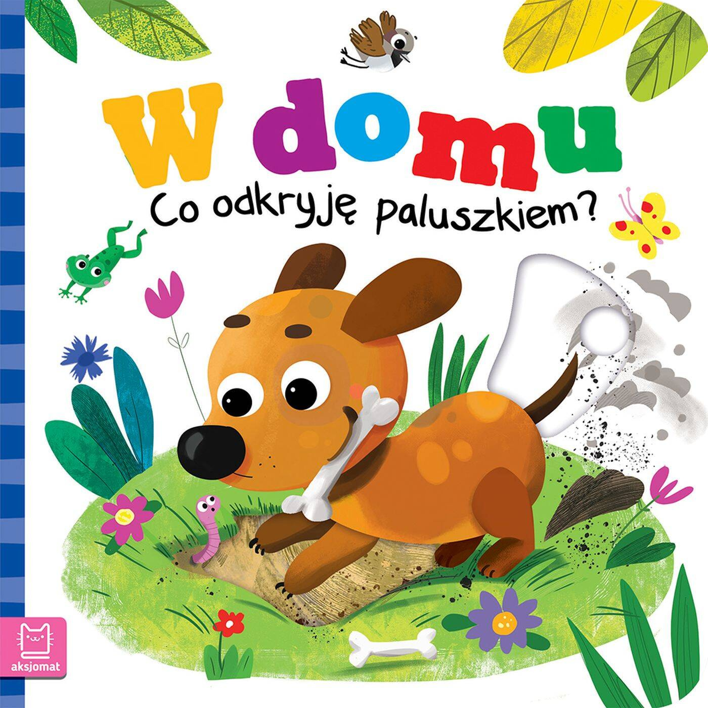 Książka Ruchome Elementy W Domu Co Odkryję Paluszkiem? 0+ Aksjomat 3921_1