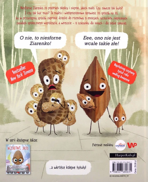 Niesforne Ziarenko Smaczna Banda I Emocje Jory John 3+ HarperKids_2