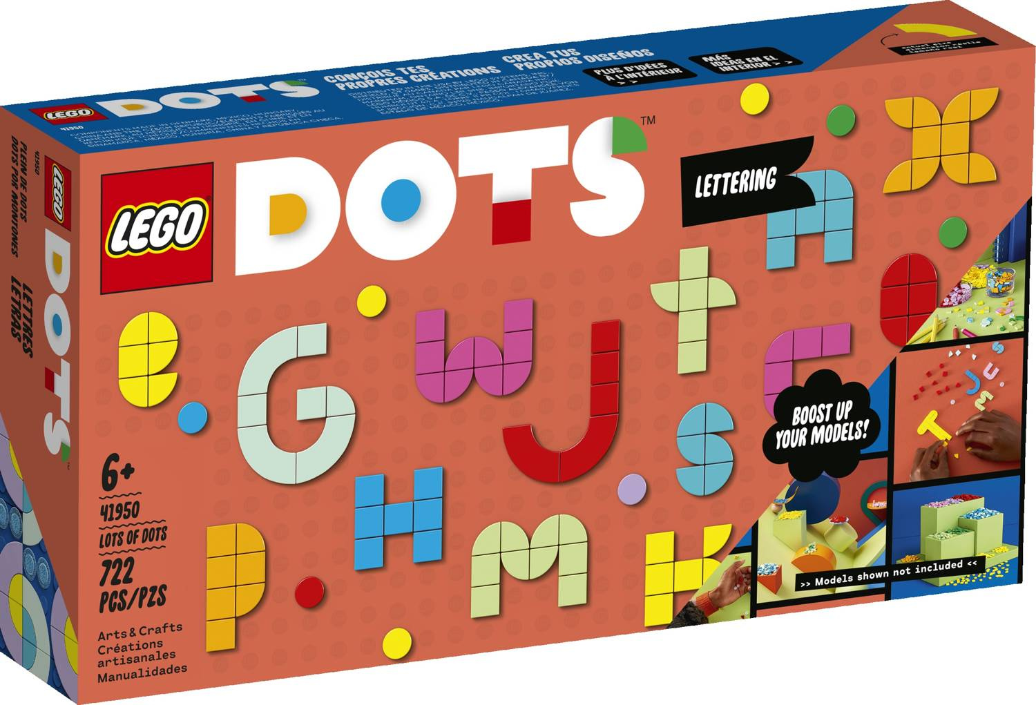LEGO Dots Rozmaitości DOTS literki 41950_1