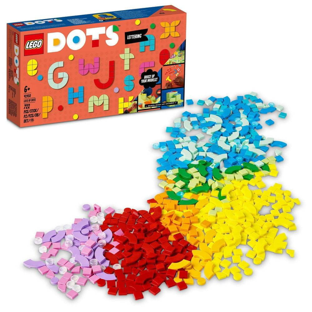 LEGO Dots Rozmaitości DOTS literki 41950_4