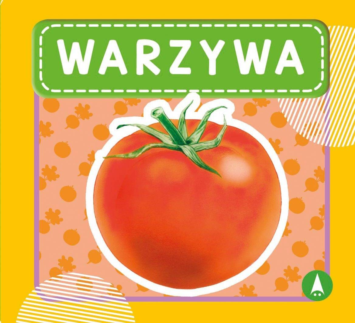 Książeczka Harmonijka Warzywa Obrazkowa Poznawanie Nazywanie 1+ Skrzat_1