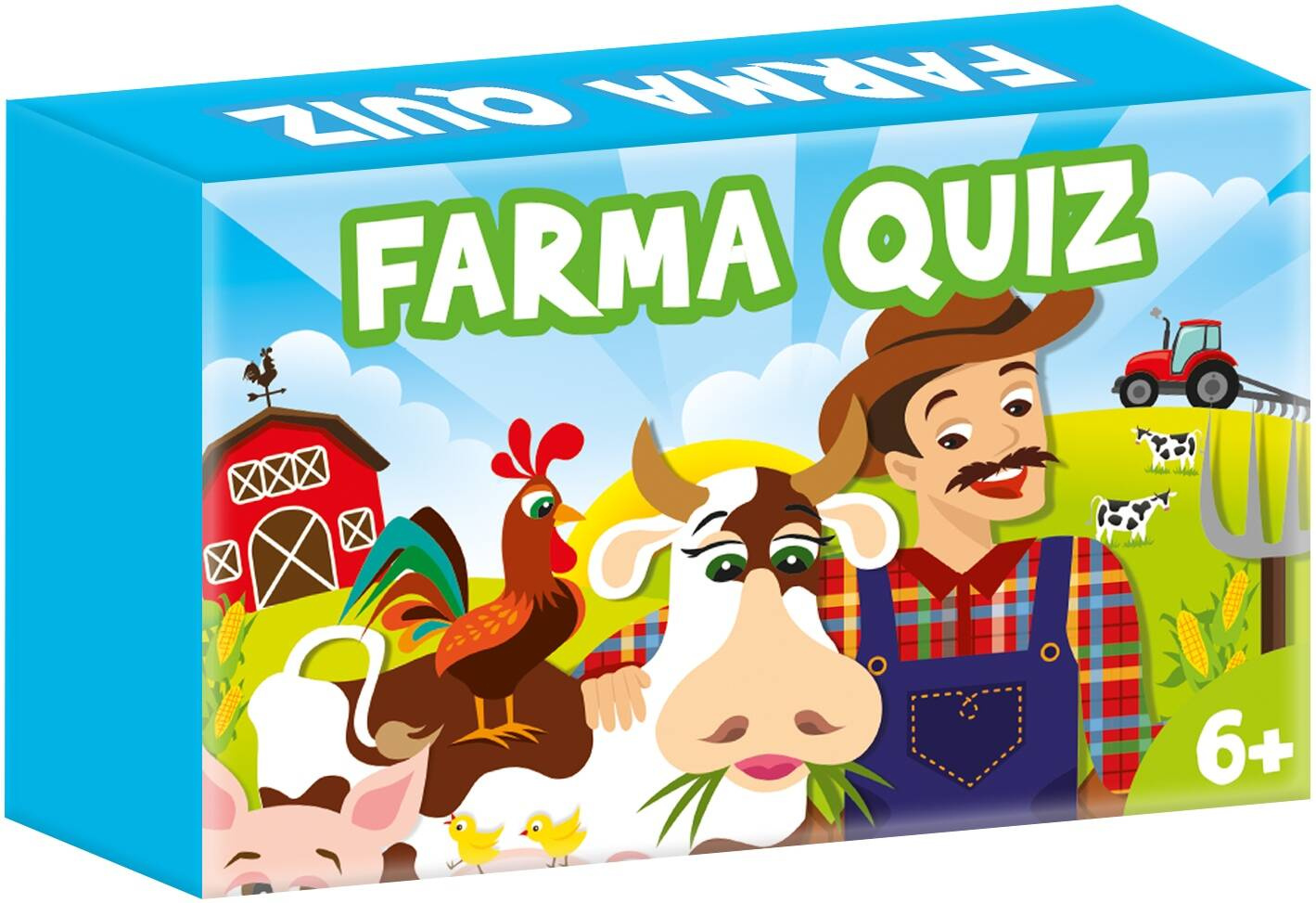 Gra Farma Quiz Mini Edukacyjna W Formie Kieszonkowej 6+ Kangur_1