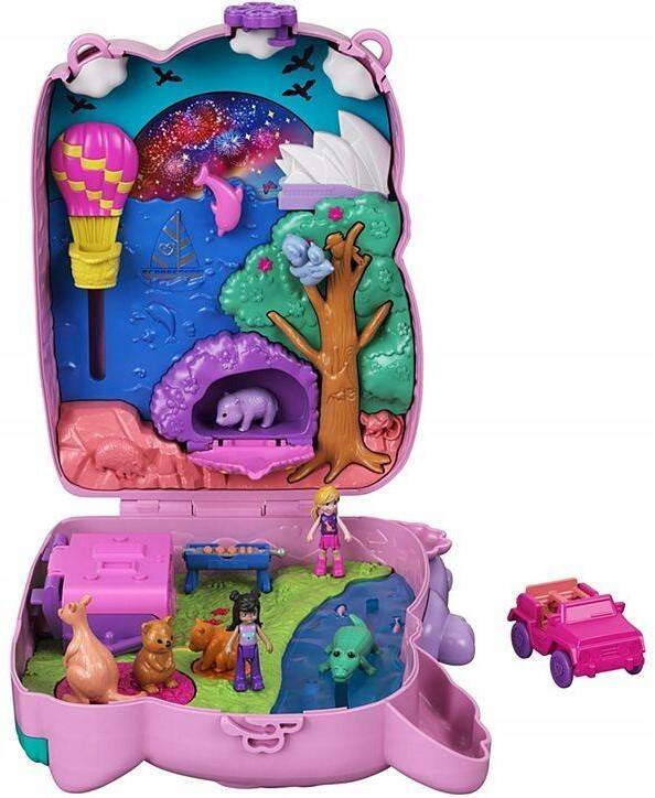Polly Pocket Kompaktowa torebka koala GXC95 Mattel_4