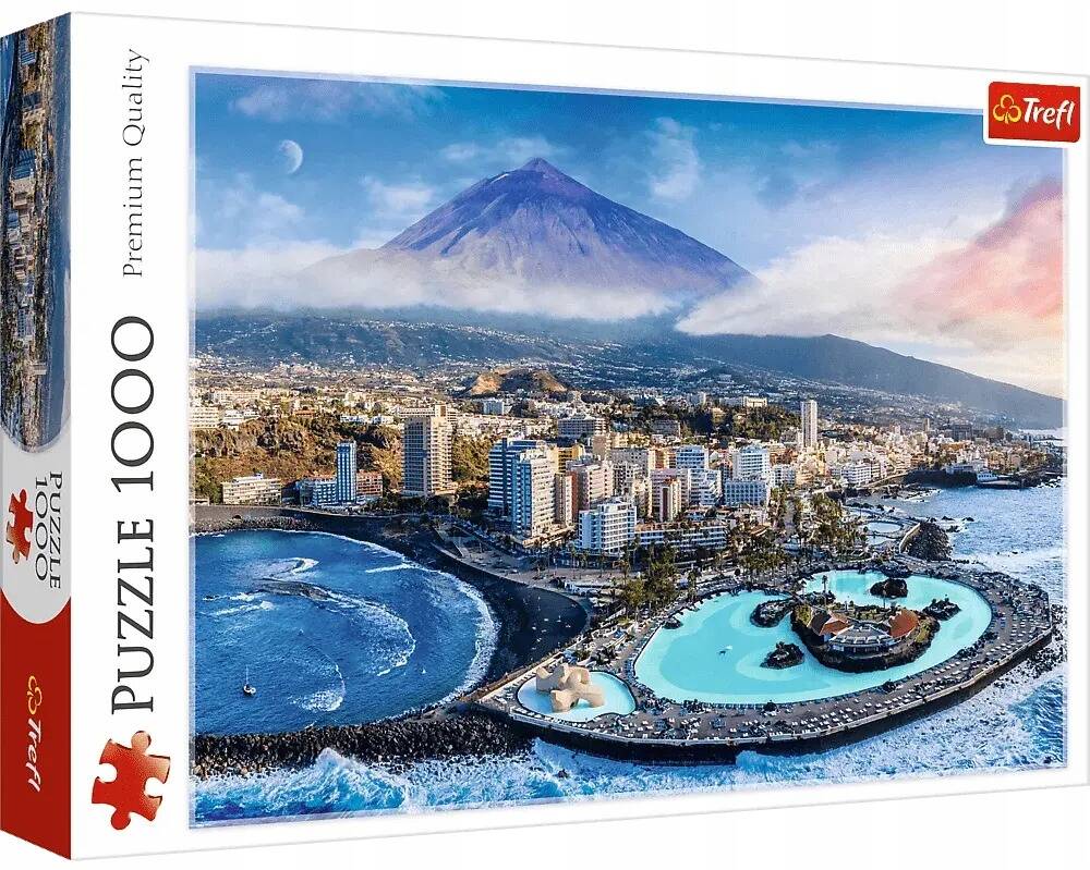 Puzzle 1000 Układanka Krajobraz Widok OCEAN Teneryfa Wulkan Teide HISZPANIA_2